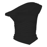 2025 Summer New Women's Street Fashion Sexy Word Open-Umbilated T-Shirt Girl 68HZ