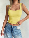 Dili Y2K Hot Babes Pure Summer T-Shirt Vest Women's Clothing 2025 Spring And Summer