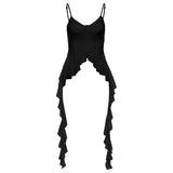 2025WISH Summer New Women's Solid Color Sexy Sling Fashion Lace Vest Women 68HZ