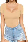 2025 Women's Low Round Collar Long Sleeve Sextender T-Shirt T-Shirt