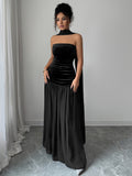 Dili Elegant High-Grade Braid Long Dress Dress Women's Dress 2025 Autumn And Winter