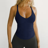 Dili 2025 Summer Y2K Sexy Knitted Thread Sling Vest Women's Clothing