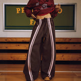 2025 Casual Women's Street Style With Trousers Loose Fashion Wide-Legged Trousers Drag Floor Pants Women 68HZ