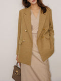 Early Spring New Set Simple Casual TR Fabric Long-Sleeved Top Fashion Skirt Two-Piece