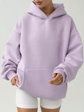2025 New Women's Long-Sleeved Hooded Hoodie Cover Loose Casual Top Women 68HZ