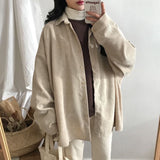 New Wicked Shirt Woman Y2k Long-Sleeved Folded Shirt Korean Long-Sleeved Bat Sleeves 68HZ