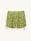 2025 New Short-Sleeved Sexy Sleeve Sling Short Skirt Set Summer Party Women's Dress