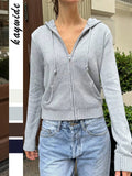 Dili Fashion Simple Long-Sleeved Solid-Colored Jacket Wool Women's Clothing 2025 Autumn And Winter