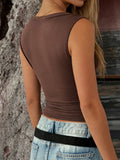 Dija Y2K Sexy Sling T-Shirt Vest Women's Dress 2026 Summer