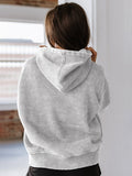Vintage Water Wash Old Sweater Personality Trendy Hoodie Loose Long-Sleeved Shirt Women's Tops