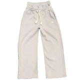 Tide Embroidery Double Waist-Headed Trousers Men And Women With The Same High Street Design Loose Fake Two Casual Pants 68HZ