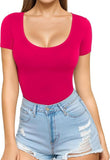 2025 Women's Low Round Collar Long Sleeve Sextender T-Shirt T-Shirt