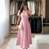Dili Evening Dress Elegant Short-Sleeved Dress Dress Women's Dress 2025 Autumn And Winter
