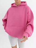2025 New Women's Long-Sleeved Hooded Hoodie Cover Loose Casual Top Women 68HZ