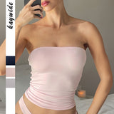 Dili Yoga Suit Sports Sexy Breast-Wear Vest Women's Dress 2025 Summer
