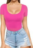 2025 Women's Low Round Collar Long Sleeve Sextender T-Shirt T-Shirt