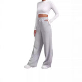 New Solid-Color Casual Trousers Y2k Loose Plus Velvet Trousers Sweatpants Swimatpants 68HZ