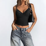 Dili Y2K Sexy Wind Small Sling Lace Vest Women's Clothing 2025 Spring And Summer
