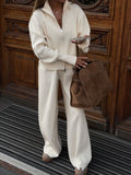 Dili Elegant Long-Sleeved Wool Knit Coat Sweater Women's 2025 Autumn And Winter