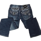 Embroidered Jeans Women Y2k High Street Lint Vintage Harajuku Style Slimming Babes Straight Trousers 68HZ