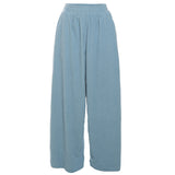 Lint-Dvet Trousers Women's Y2k High Street Fashion Loose Straight Broad Legs Casual Drag Trousers 68HZ