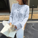 Dili Casual Simple Long-Sleeved Pure-Color Vest Sweater Women's Clothing 2025 Autumn And Winter