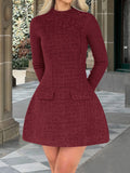 Dili Elegant Temperament Fashion Long-Sleeved Dress Dress Women's 2025 Autumn And Winter