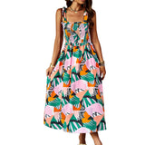 Dili Independent Sling Short-Sleeved Dress 2025 Spring And Summer Temperament Elegant High Waist Thin