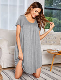 Summer Women's Pyjamas Short-Sleeved Round-Neck Milk Silk Home Casual Home Clothes Pyjamas Women