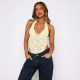 Dija Y2K Hot Babes Sexy Joint Coat Vest T-Shirt Women's Clothing 2026 Spring And Summer