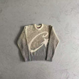 New Long-Sleeved Sweater Street Fashion With Loose-Fitting Knitted Shirts In A Hundred Hooded 68HZ