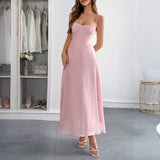 Dili Leisure Vacation Small Slings With Long Dress Dress Women's Dress 2025 Spring And Summer