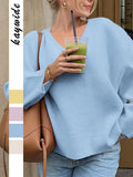 Dili Casual Simple Solid Color Long-Sleeved Shirt Wool Women's Clothing 2025 Autumn And Winter