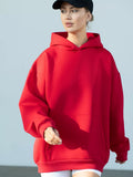 2025 New Women's Long-Sleeved Hooded Hoodie Cover Loose Casual Top Women 68HZ