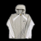 Vintage Spliced Jacket Men's Street Wind Movement Quick Breathable Top 68HZ
