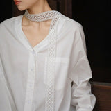 Grey Ultrafine Sheep Cape Pits Inside A Women's Collar Collar Knitted Coat Wearing Five-Point Sleeves