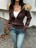 Dili Casual Plush Long-Sleeved Sweater Women's Clothing 2025 Autumn And Winter