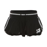 INS 2025 New Women's Clothing Solid Color Repair Street Fashion Low-Waist Casual Shorts Women 68HZ