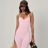 Dili Yoga Hottie Wind Hanging Neck Vest Sling Women's Clothing 2026 Summer