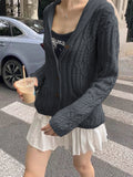 Dili Casual Simple Button Long-Sleeved Shirt Coat Wool Women's Clothing 2025 Autumn And Winter