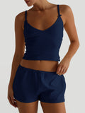 Dili Sports Yoga Sling Vest Shorts Women's Two-Piece Suit Women's 2025 Summer