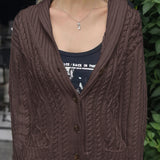 Dili Casual Simple Button Long-Sleeved Shirt Coat Wool Women's Clothing 2025 Autumn And Winter