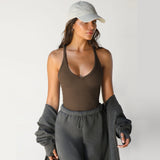 Y2K Explosion New Knitted Vest Women's Sexy Body Bm Top Plate Set On The Bottom Shirt