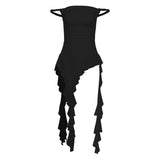 2025 New Women's Clothing Solid Color Repair Street Fashion Word No Sleeveless Backclosing 68HZ
